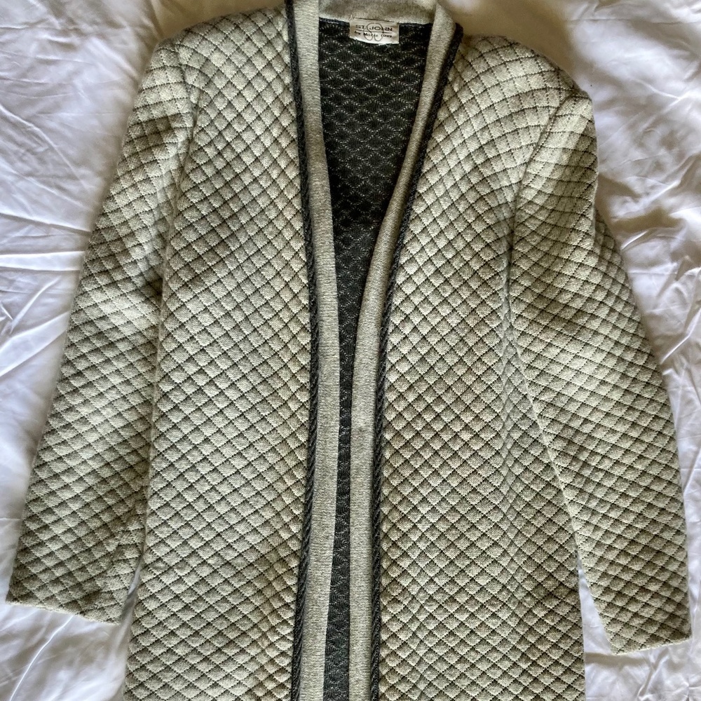 St. John,  Long Jacket, Size 16